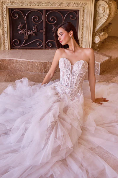 Andrea And Leo - wl042 - Off White dresses Andrea and Leo